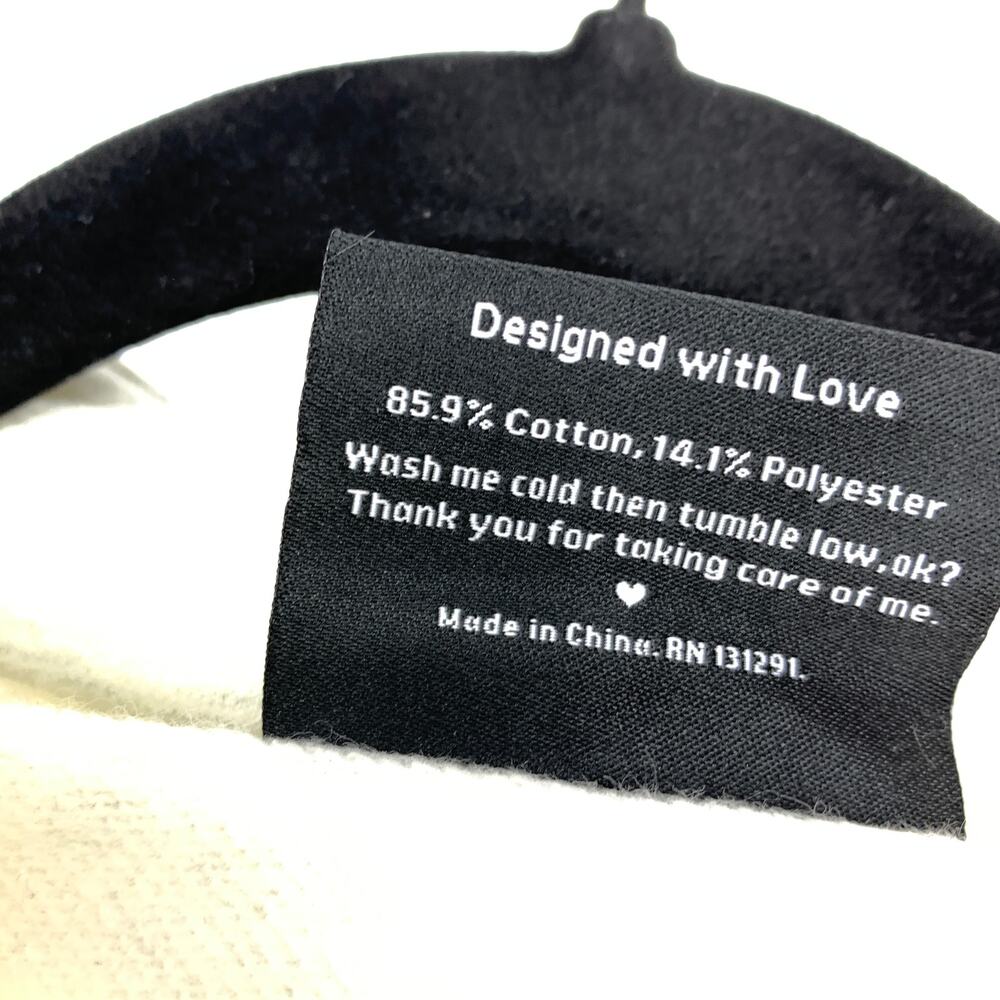 Popflex Mockneck Shruggie Cropped Pullover Sweatshirt Womens L/XL Heather Gray - Picture 7 of 7